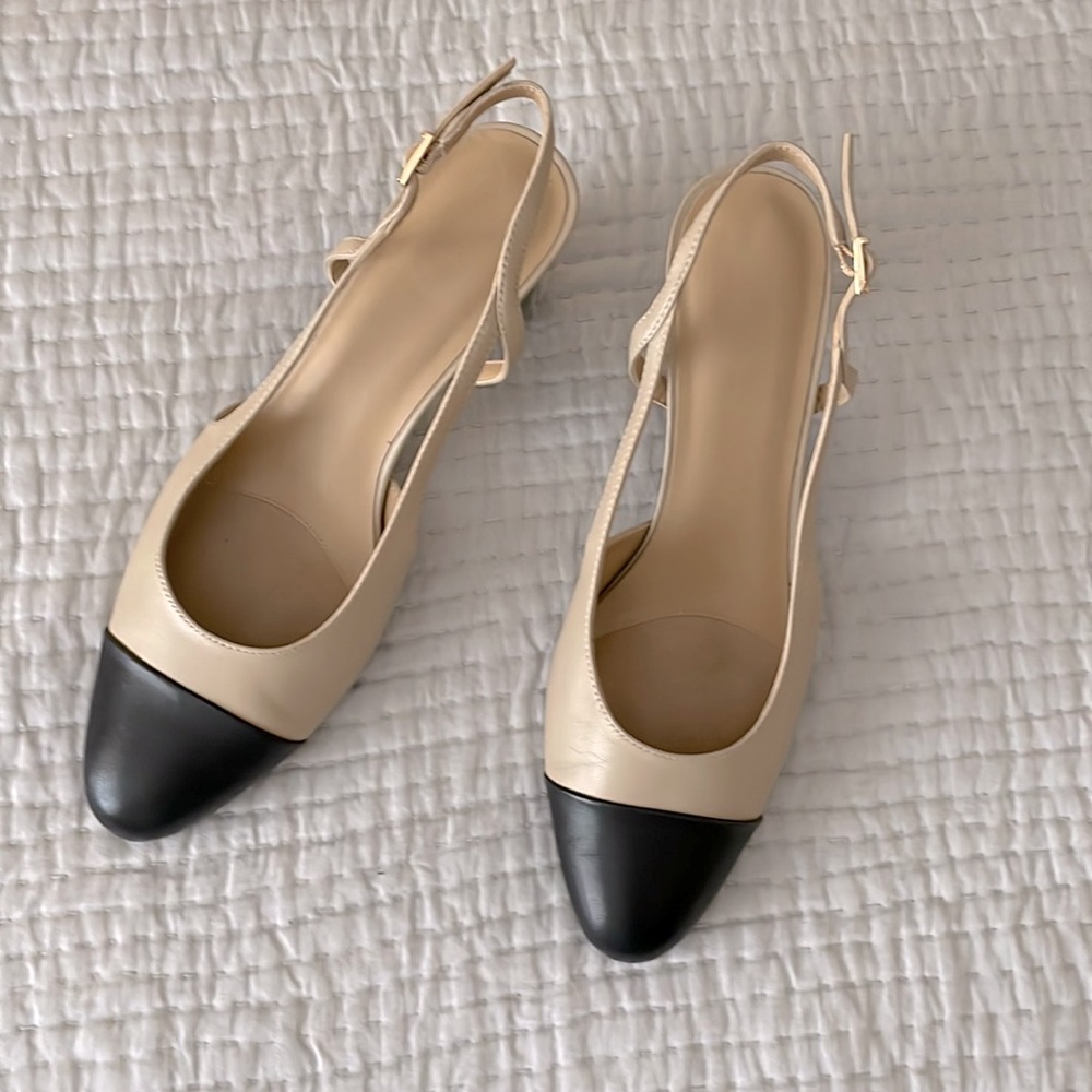 Vanelli sling back shoes